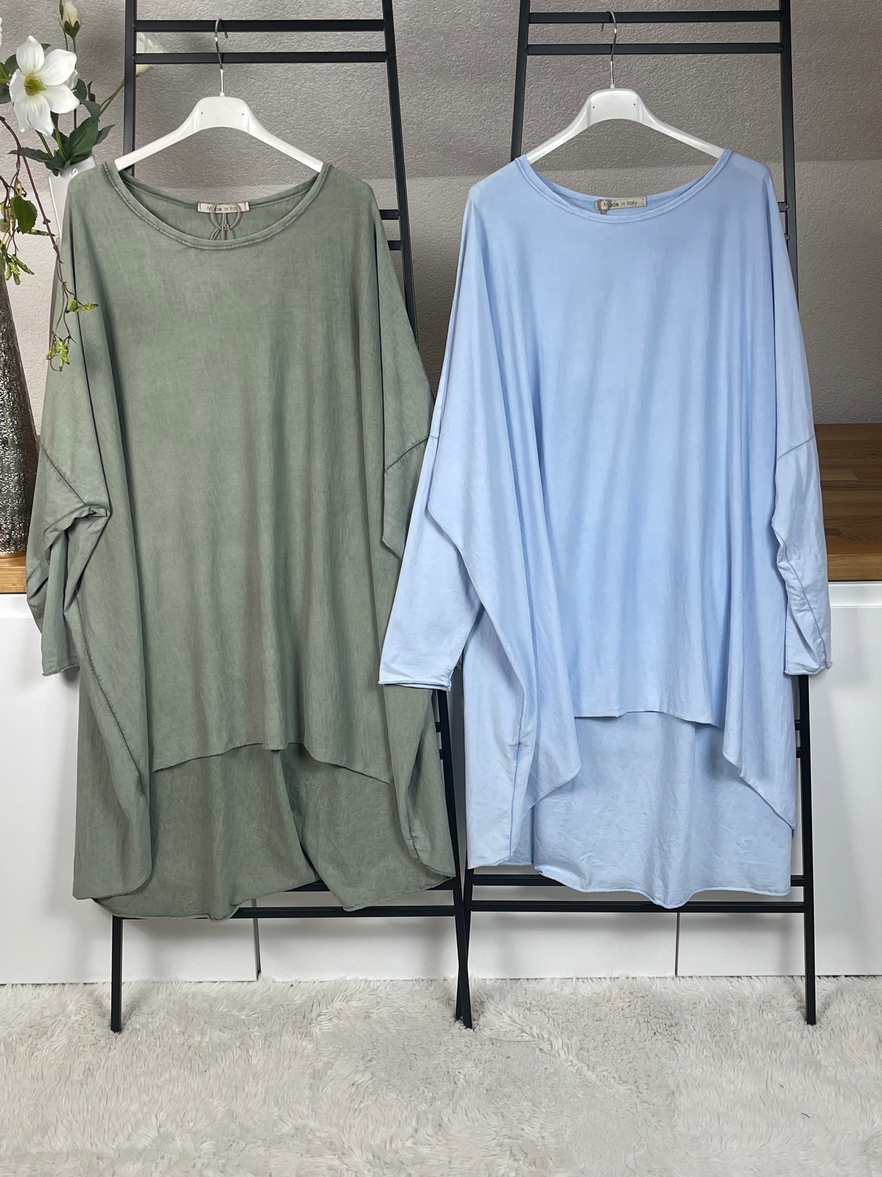 Maxi - Shirt „Kira“ Einheitsgrösse Gr. 38 - 48+