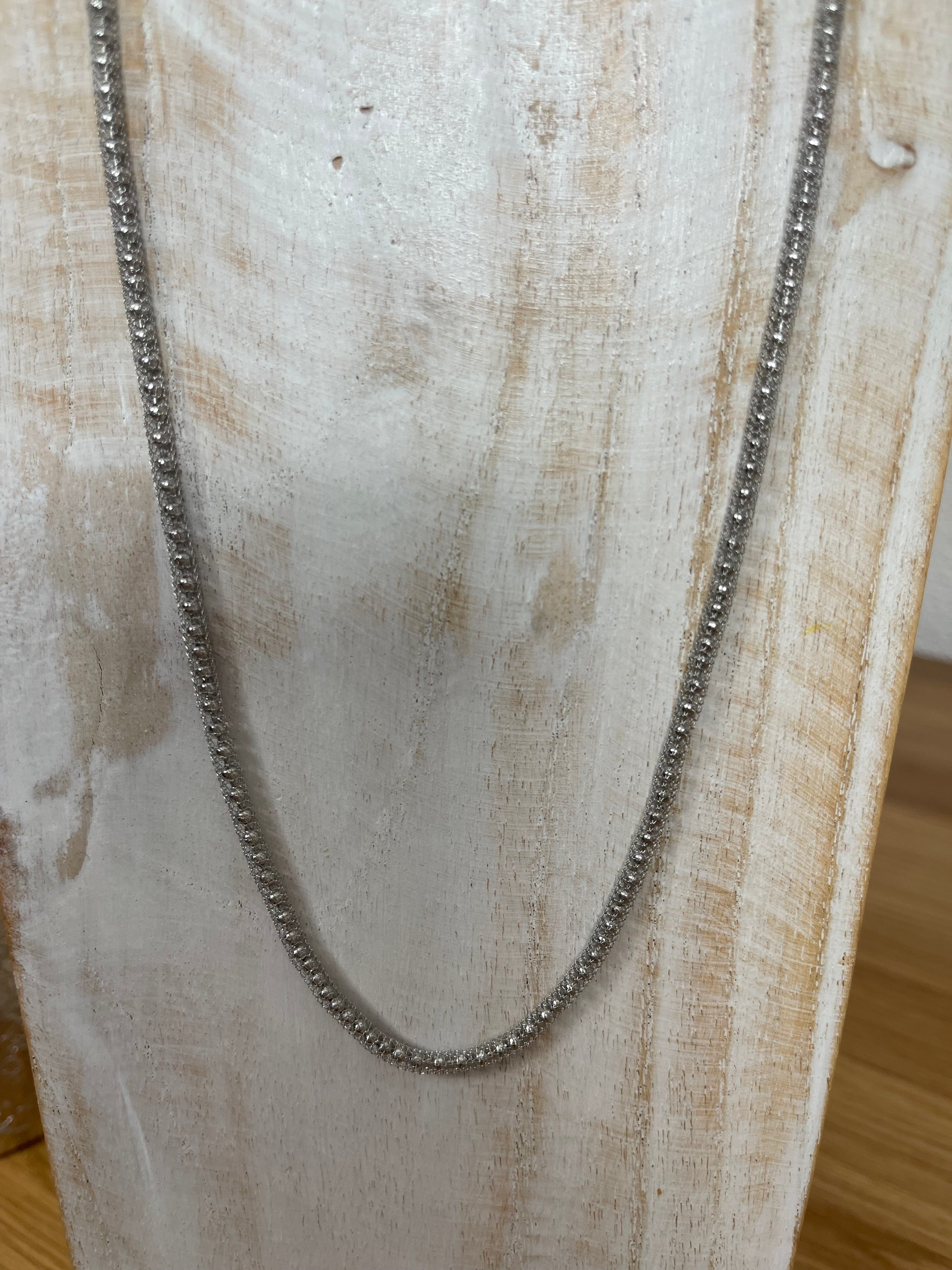 Edelstahl - Kette „Silver“ für Anhänger 70 cm